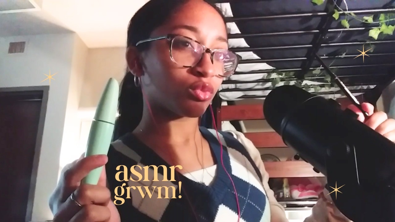 asmr get ready for the day with me!💄💅😍