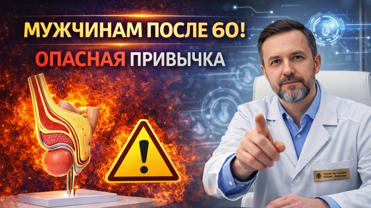 Как врач-уролог с 35-летним стажем предупреждаю мужчин старше 60: эта единственная привычка вызыв.