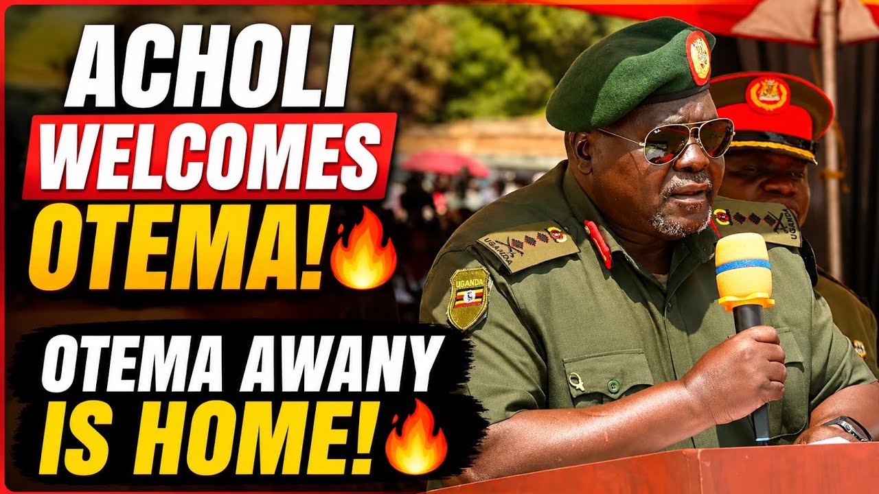 Breaking 🔴 LIVE NOW: LT. GEN. RTD. OTEMA AWANY&rsquo;S HOMECOMING!