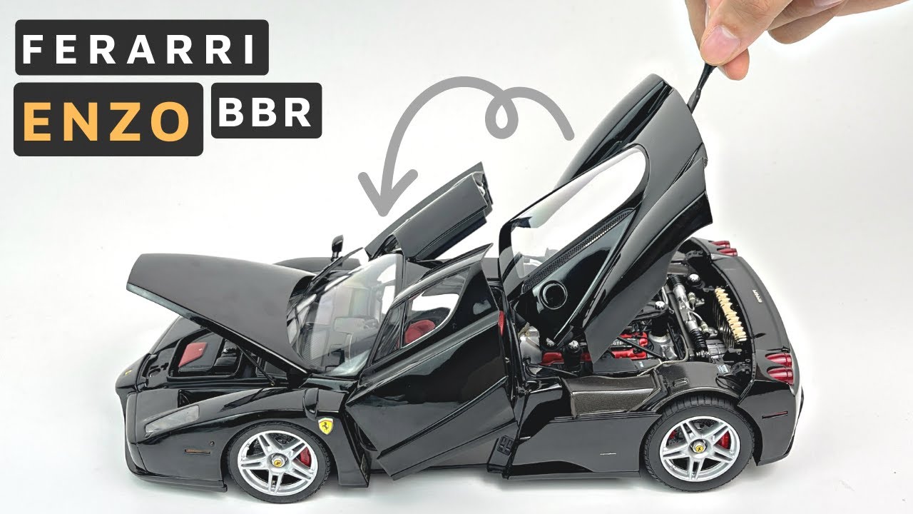 Unboxing Ferarri Enzo - BBR Model Cars 1:18