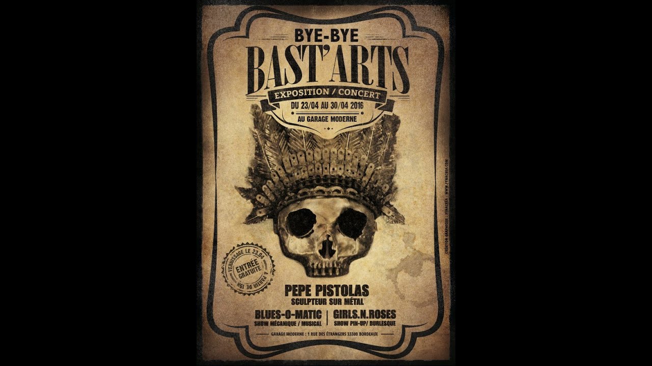 Pepe Pistolas Exposition !! @Le Garage Moderne + 