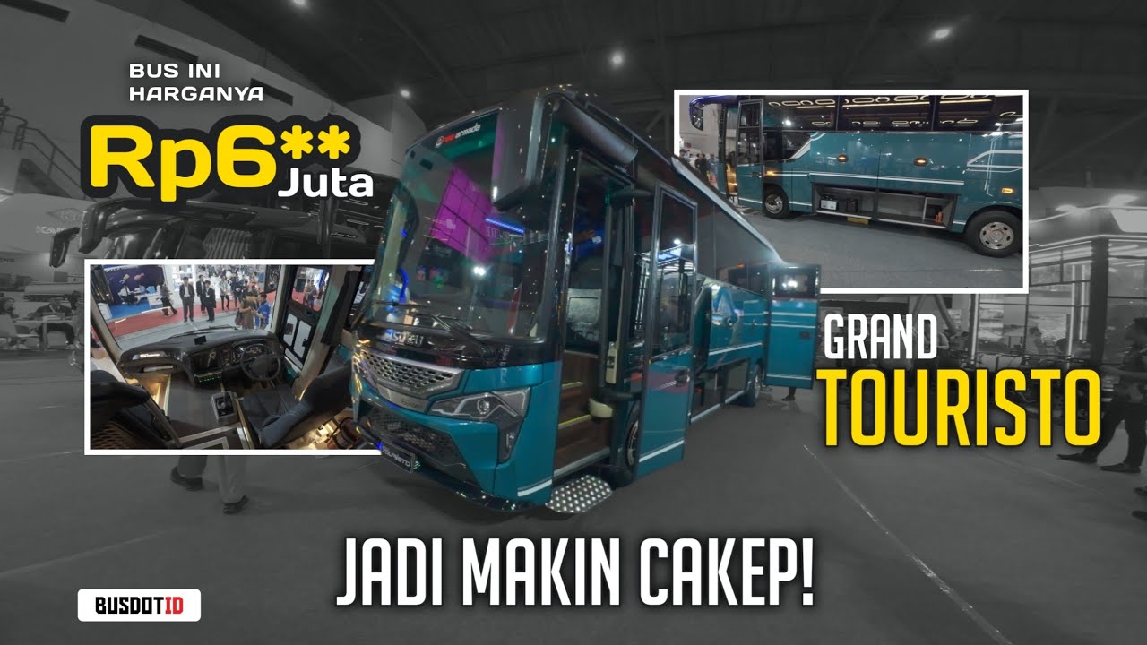 Bus Grand Touristo Ini Mirip EVO Bus Produksi New Armada