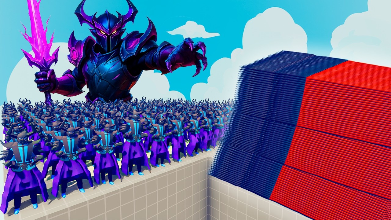 200x KASSADIN + 1x GIANT vs EVERY GOD - Totally Accurate Battle Simulator TABS