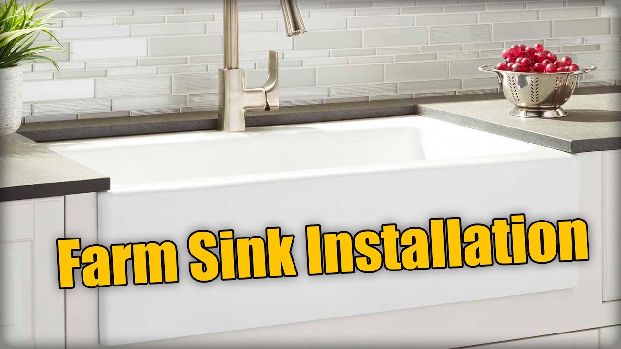 Quick Install Farm Sink