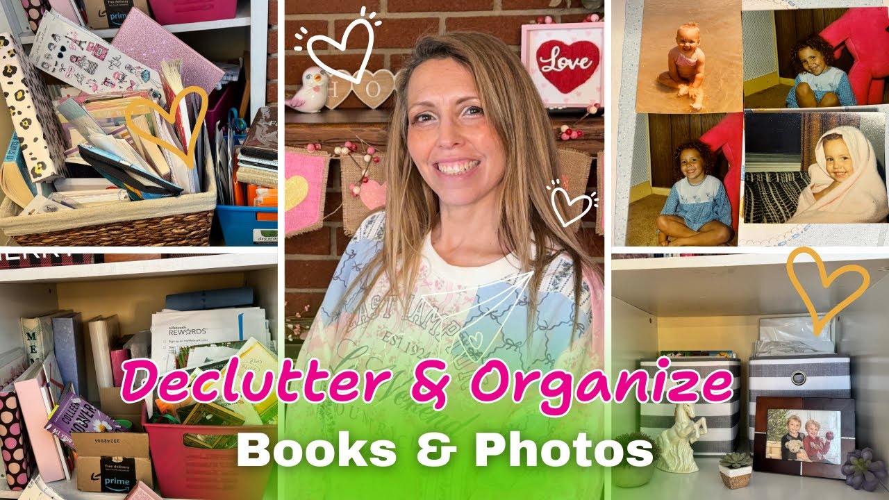 Clean, Declutter & Organize Books, Photos and Sentimental Items