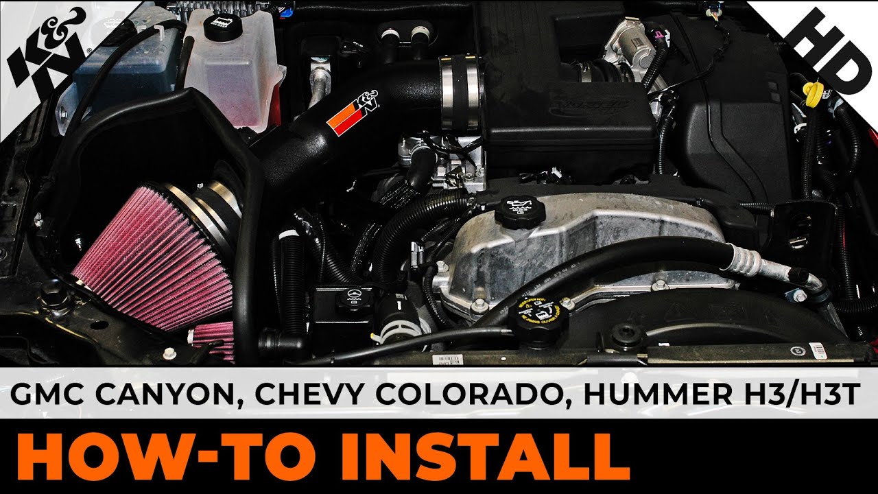 GMC Canyon, Chevy Colorado, Hummer H3/H3T [#63-3065] Air Intake installation