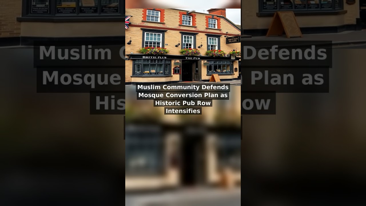 Muslim Community Defends Mosque Conversion Plan as Historic Pub Row Intensifies