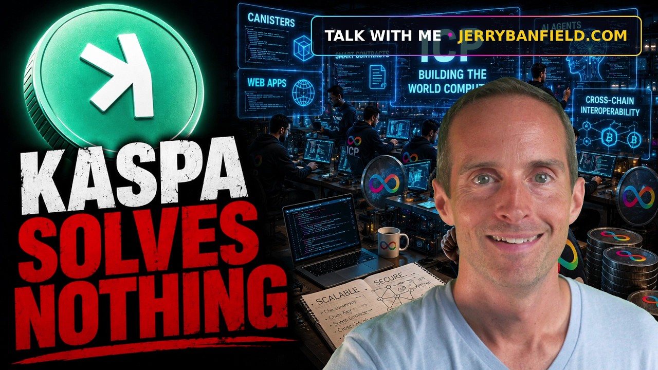 James Allan Left ICP for Kaspa&mdash;And Got the Technology Backwards