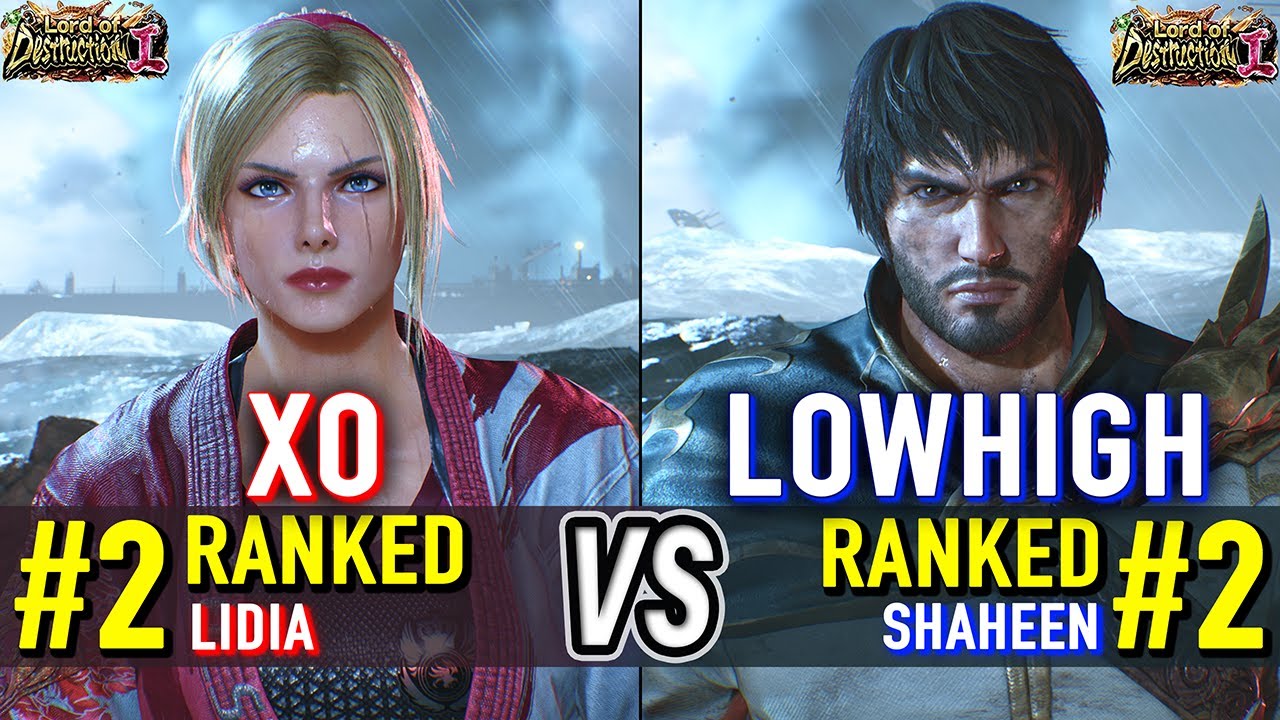 T8 🔥 XO (#2 Ranked Lidia) vs LOWHIGH (#2 Ranked Shaheen) 🔥 Tekken 8 High Level Gameplay