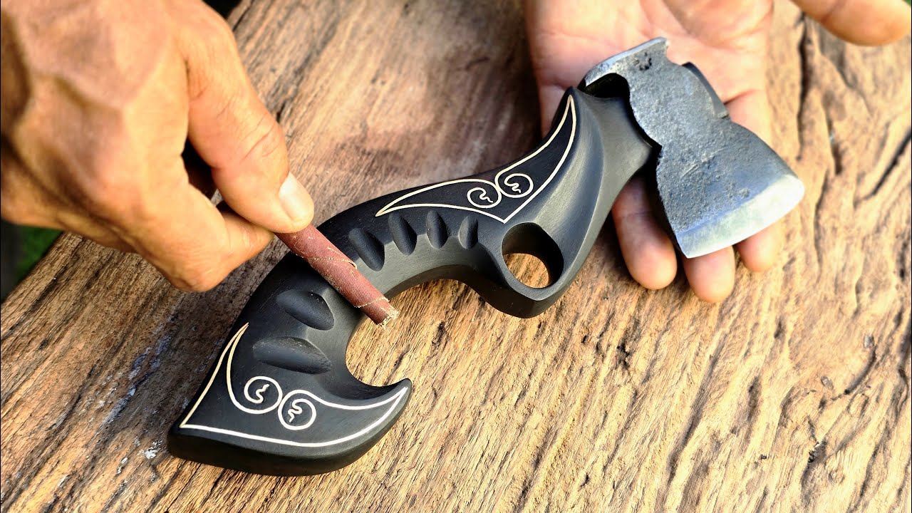 Designing a Mini Axe Handle You Can Spin!