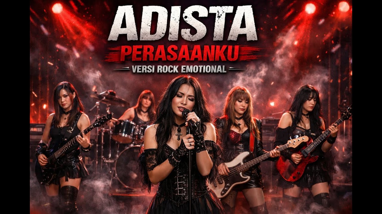 ADISTA - PERASAANKU (Cover Terbaru) | Versi Emotional Rock