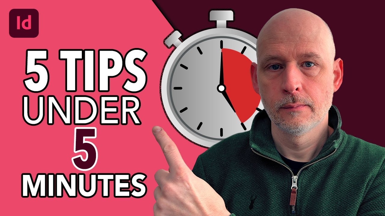 5 InDesign Tips UNDER 5 MINS You Wish You Knew Sooner!