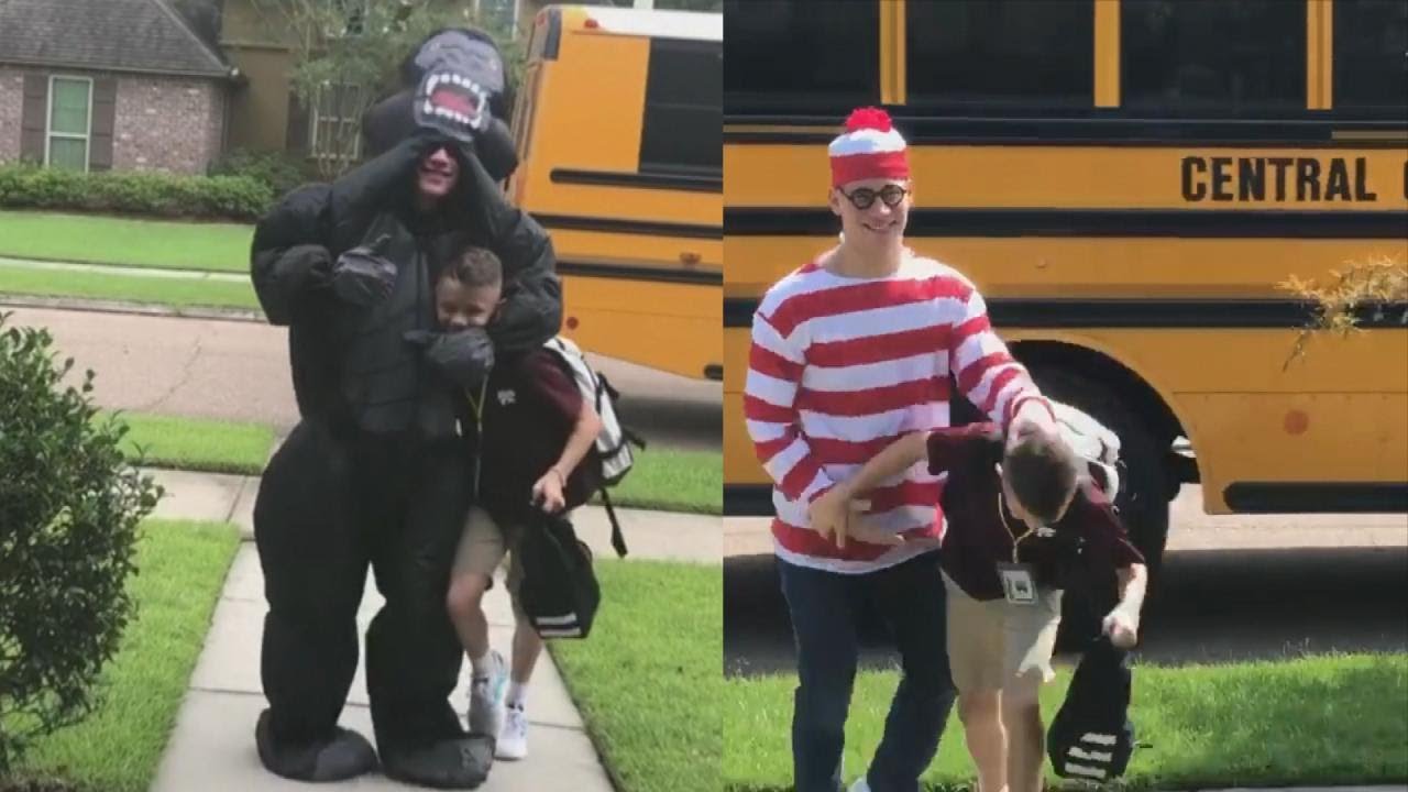 17-Year-Old Hams It Up in Costume for Brother Every Day