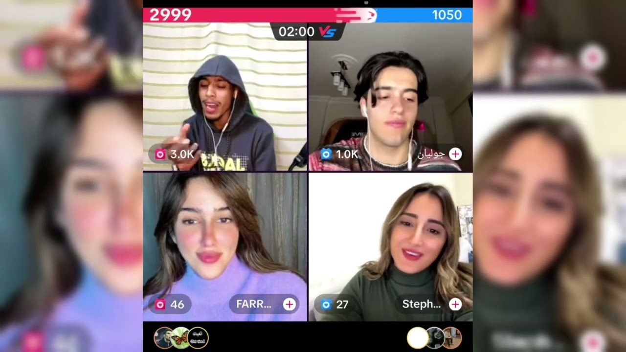 فيصل مع جوليان يعملو مقلب بنات علا تيك توك🫠😉
