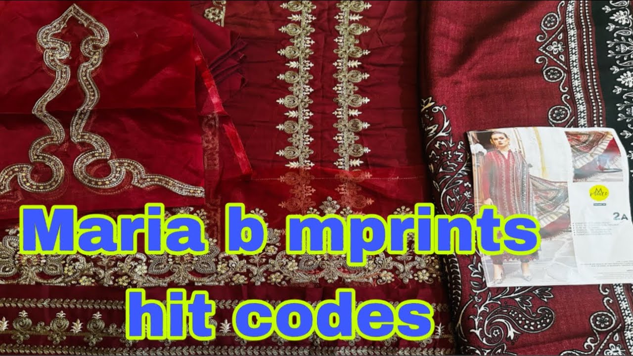 Maria b mprints linen collection 2023