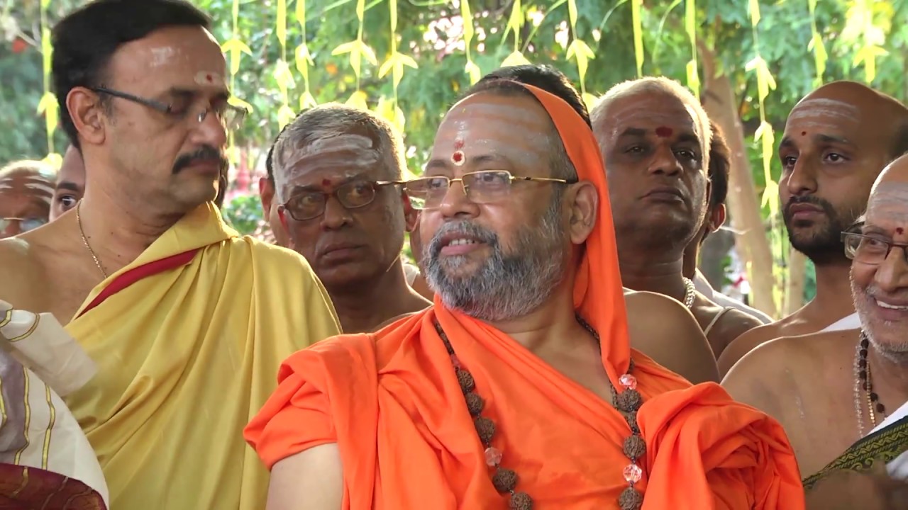 Jagadgurus visit to Vedapuri   - 2017      Arrival