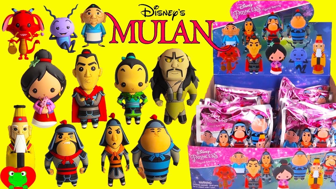 Collect Princess Mulan Figural Keyrings Series 17