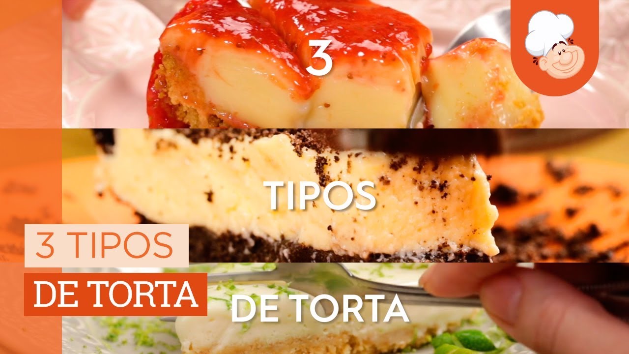 3 tipos de torta — Receitas TudoGostoso