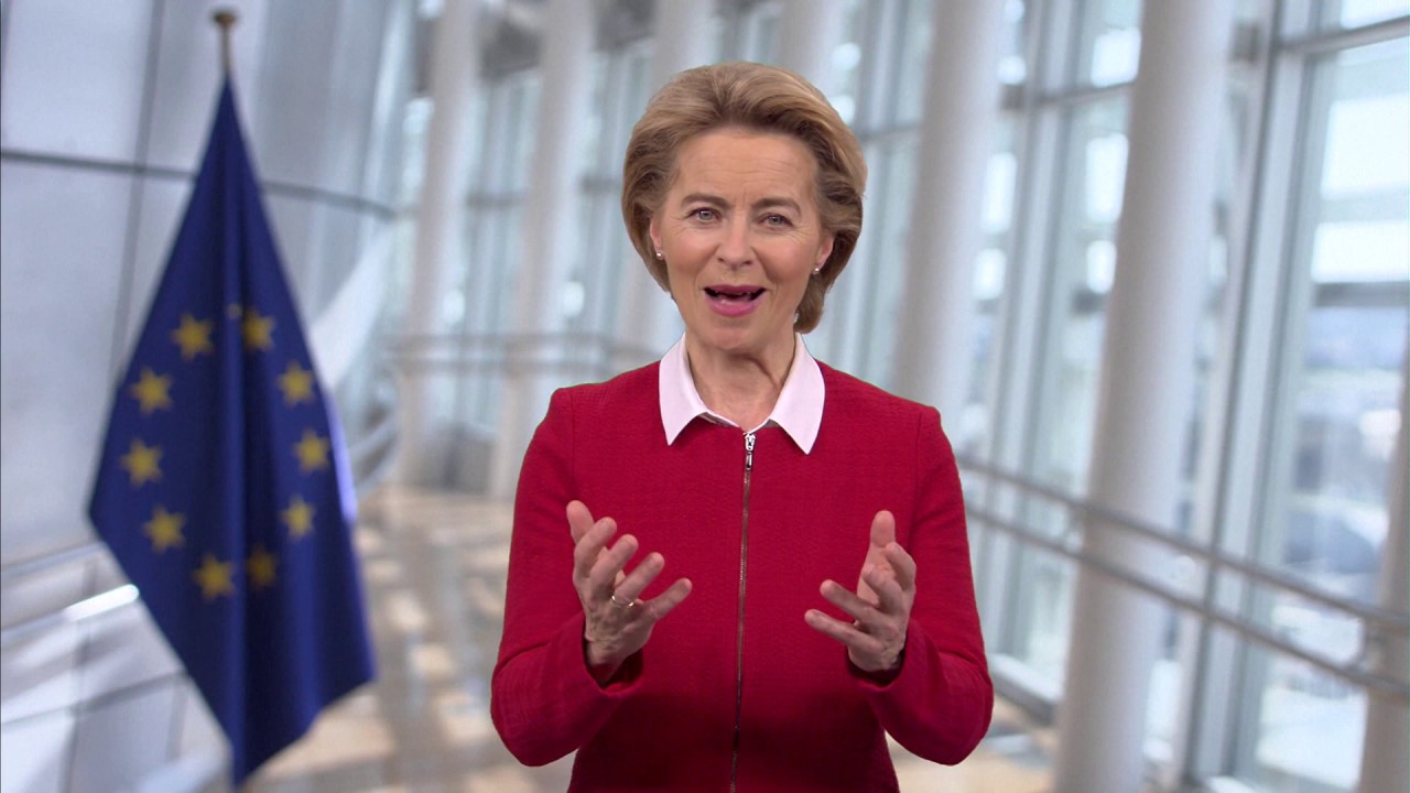 Ursula von der Leyen, President of the EC, on Europe Day. Today is #EuropeDay! 9 May