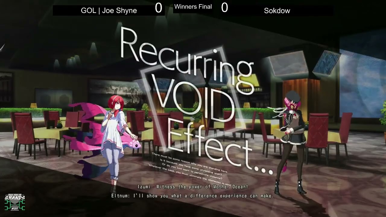 UNI2 Side Bracket #2 | JoeShyne (Izumi) vs Sokdow (Eltnum) - Winners Final | Under Night In-Birth II