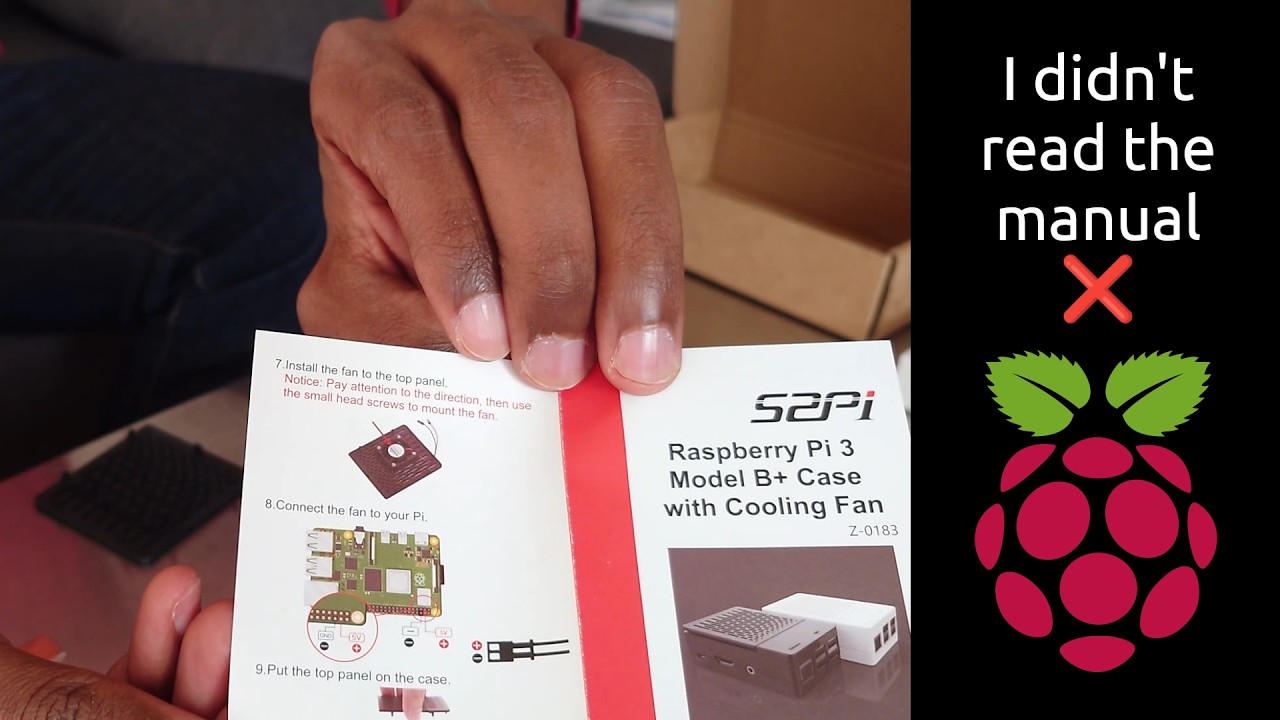 Raspberry Pi 3 | 01 - GeeekPi case, I didn't read the manual ❌