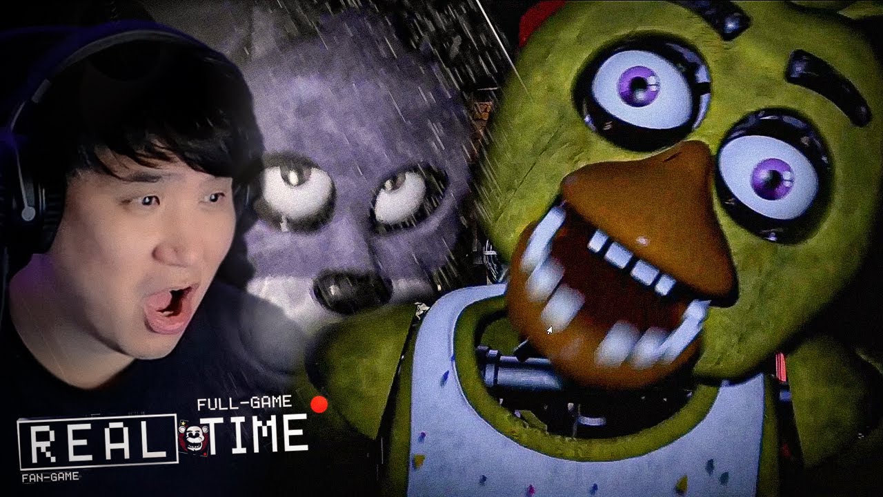 프레디애들이 실시간으로 움직이는 고퀄 풀게임 나왔네요! | 프레디 인 리얼 타임(Five Nights at Freddy's In Real Time)
