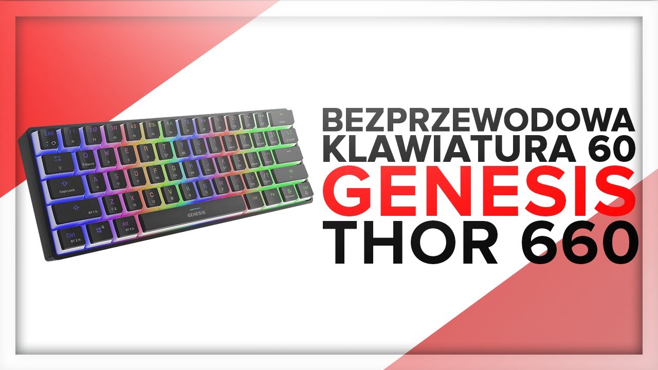 Genesis Thor 660 - BEZPRZEDOWOWA KLAWIATURA MECHANICZNA 60% - pl.genesis-zone.com