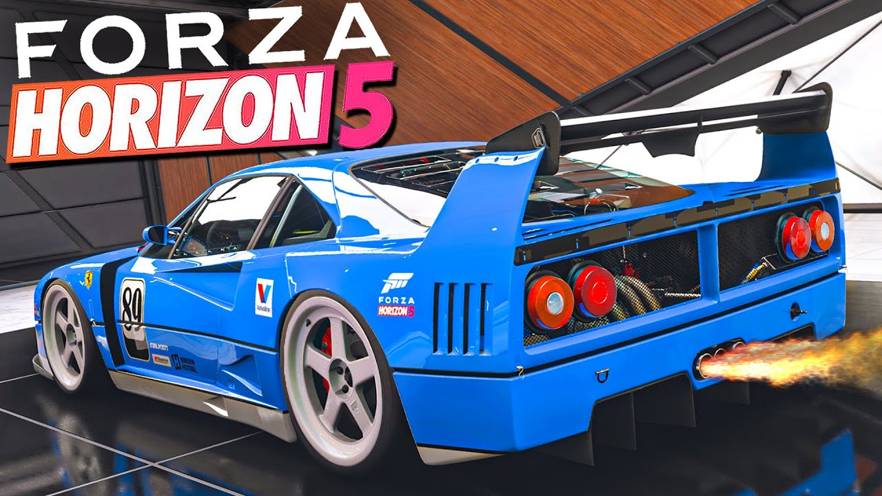 FORZA HORIZON 5 - A FERRARI F40 ABANDONADA FICOU PRONTA!! (MUITO APELONA) #13
