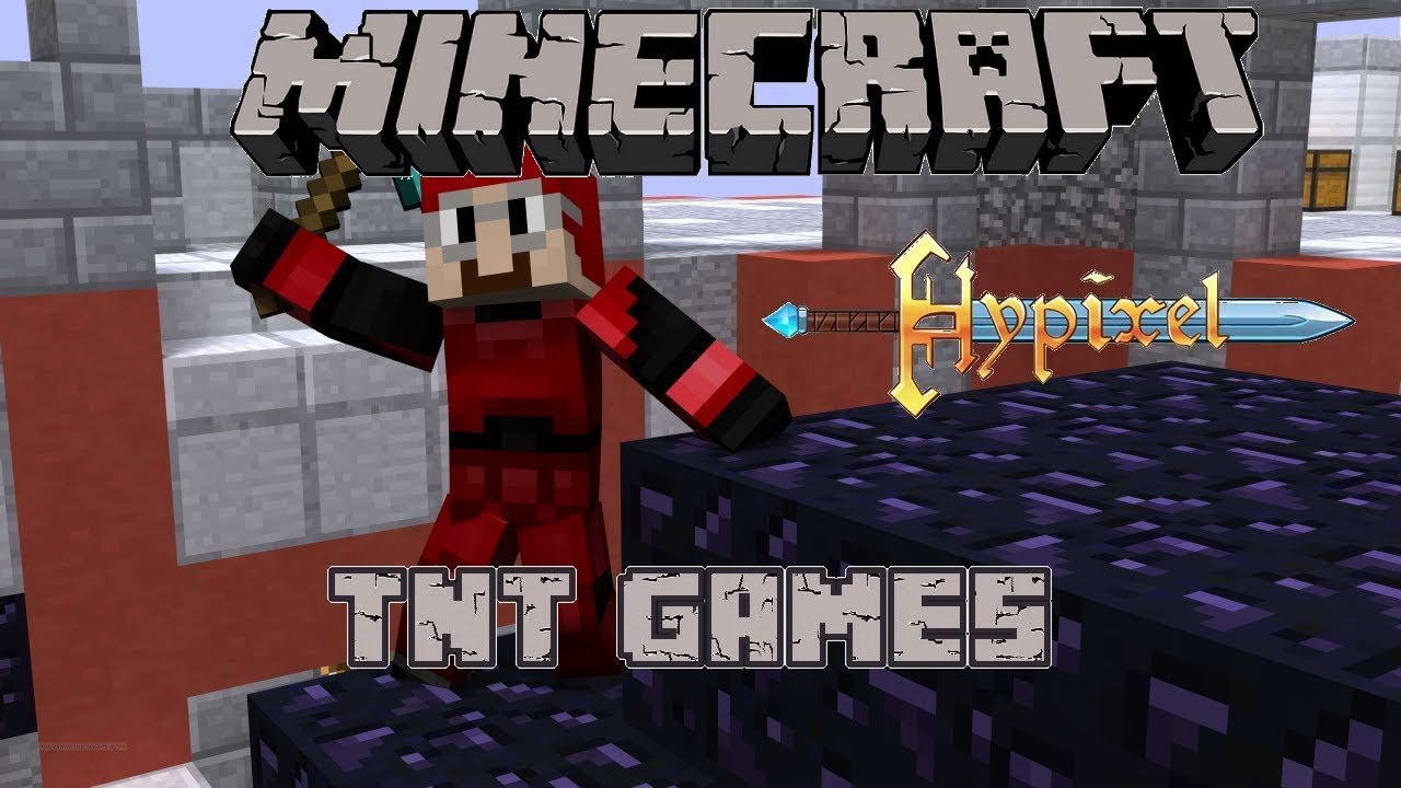 Я РЕШИЛ СЫГРАТЬ В TNT GAMES НА СЕРВЕРЕ HYPIXEL.NET В МАЙНКРАФТ!
