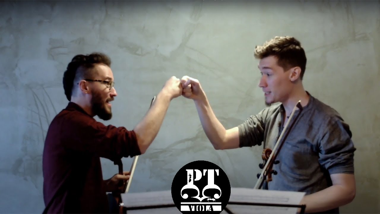 🤜🤛 W.F.Bach - Viola Duet No.II, F. 61, Mvt III - Alla breve (Fuge)