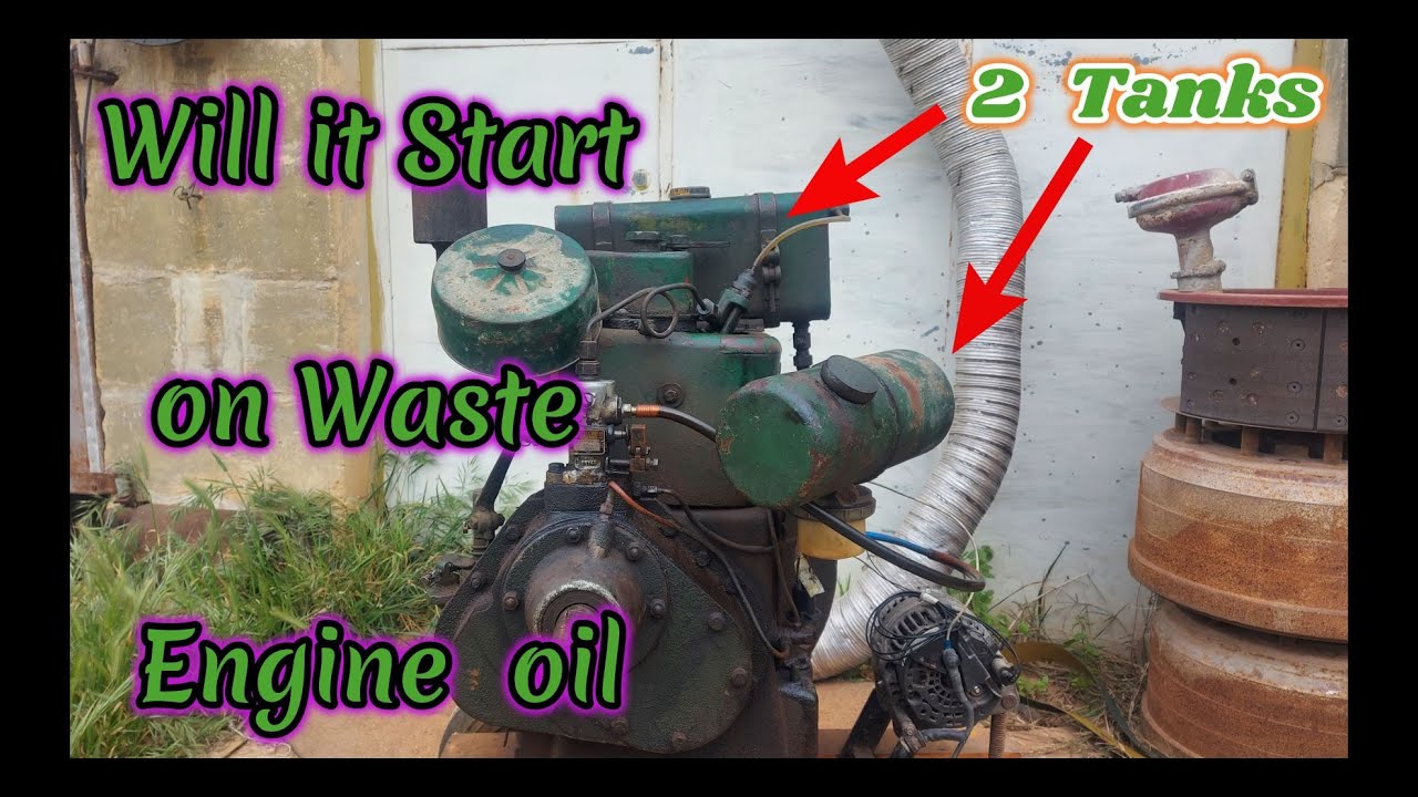 Diesel Engine `Petter` - Will it run on used Engine Oil