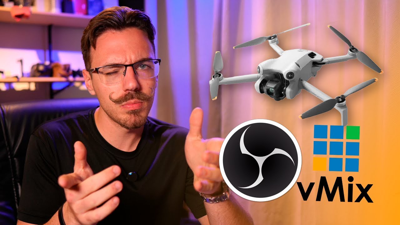 Como adicionar DRONE na Sua TRANSMISSÃO AO VIVO (MODO GAMBIARRA ON)