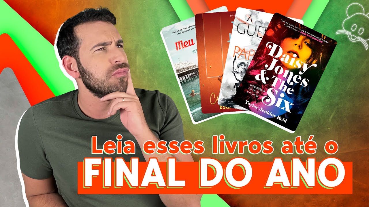 EU DESAFIO VOCÊS A LEREM ESSES LIVROS ATÉ O FIM DO ANO!