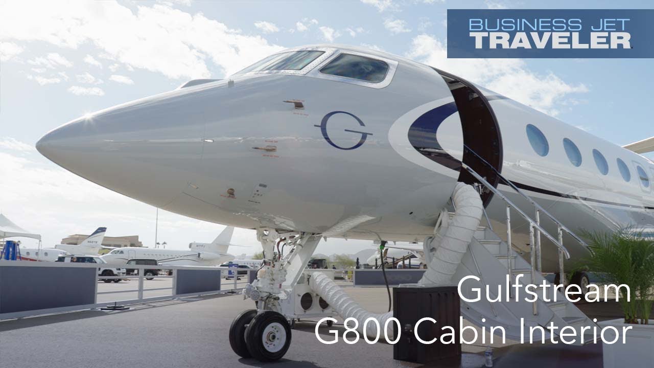 Экскурсия по салону сверхдальнемагистрального бизнес-джета Gulfstream G800 – BJT