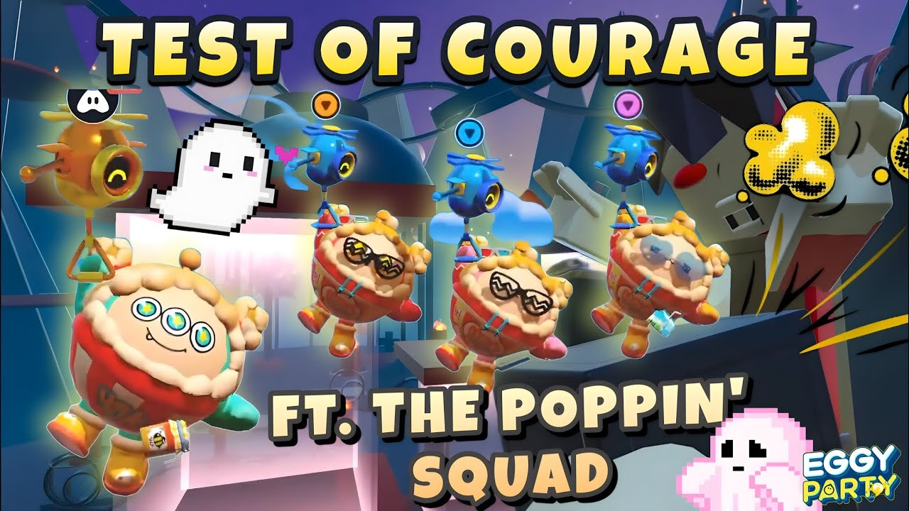 EGGY PARTY | ENTERING CREEPY PLAYGROUNDS FT POPPIN' SQUAD
