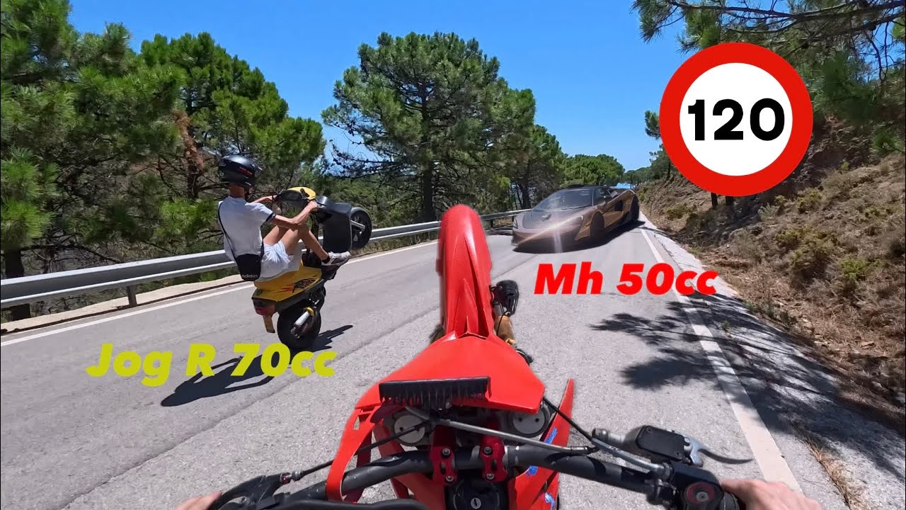 JOG R 70cc y MH 49cc Trackday | Antonio_wheelies