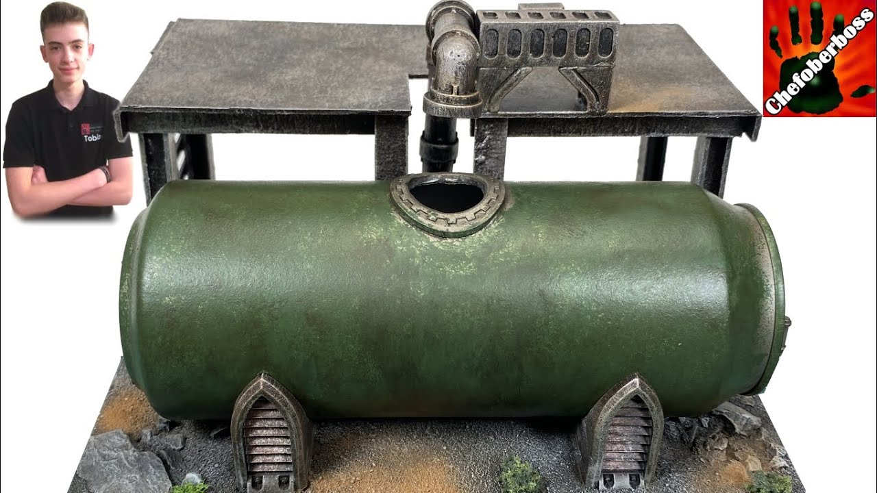 Bastel Tutorial: Imperialer Tank / Challenge / 3D Druck / Warhammer 40K (Tabletop, Chefoberboss)