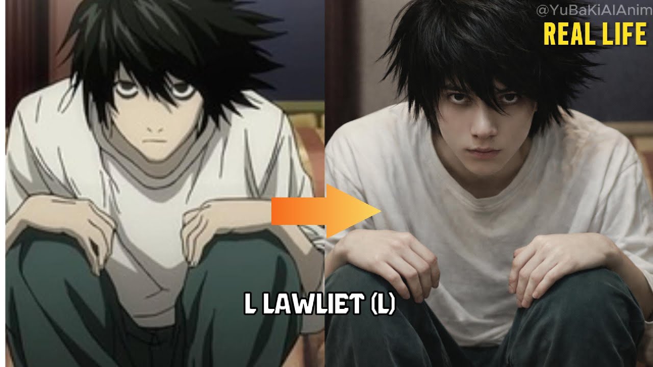 Death Note in real life #deathnote #anime #animevsreallife #ai 