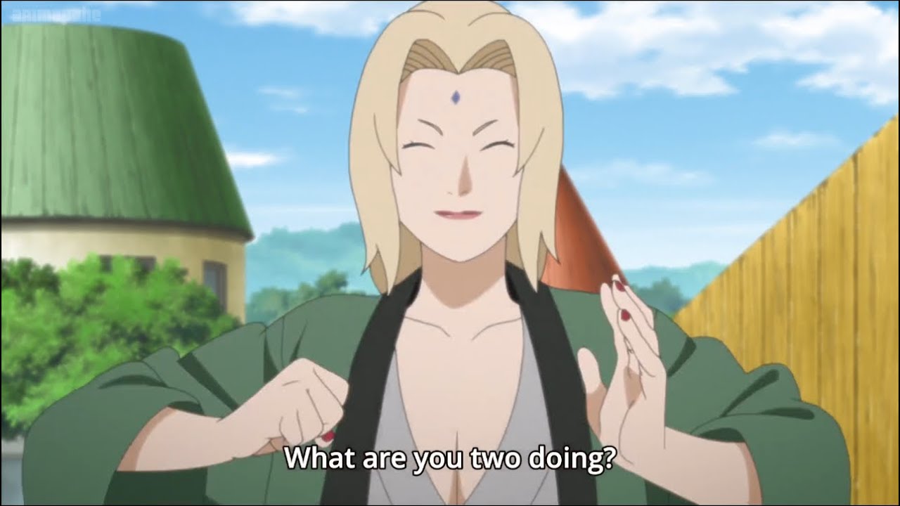 Tsunade Caught Naruto And Jiraiya peeping At Girls, Boruto And Sasuke Meets Naruto