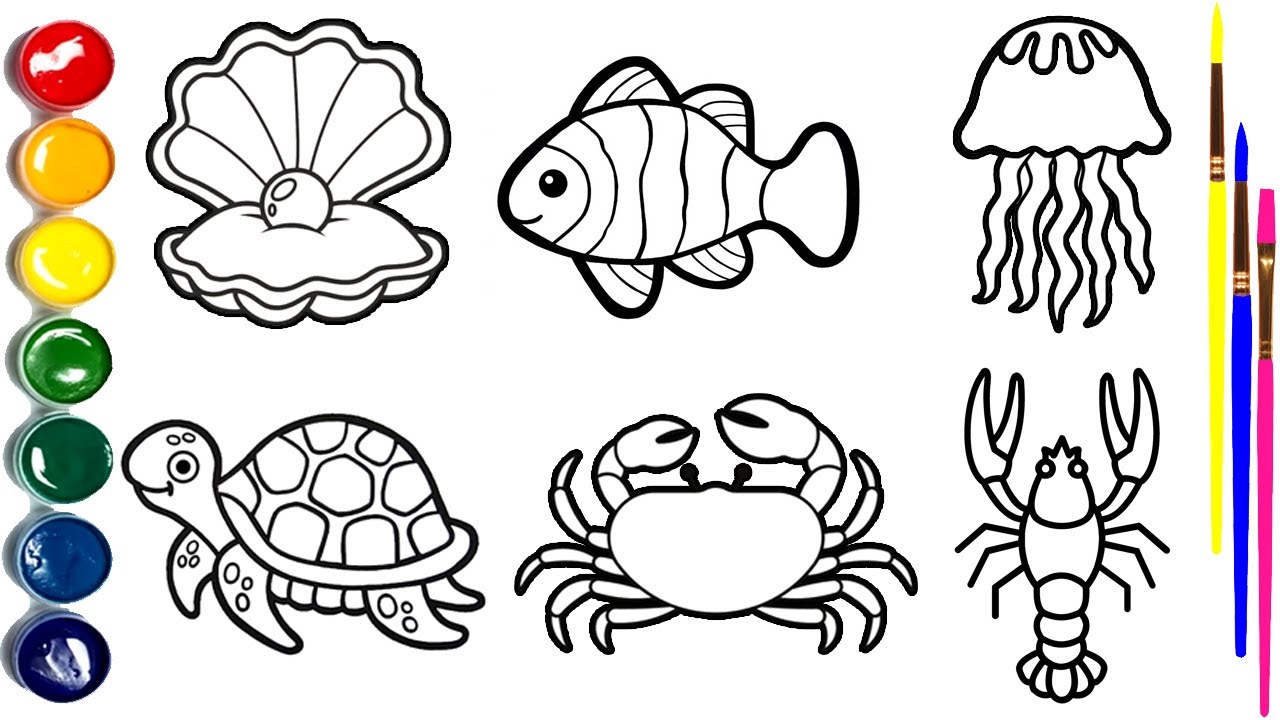 You Won't Believe How Easy It Is to Draw Sea Animals!