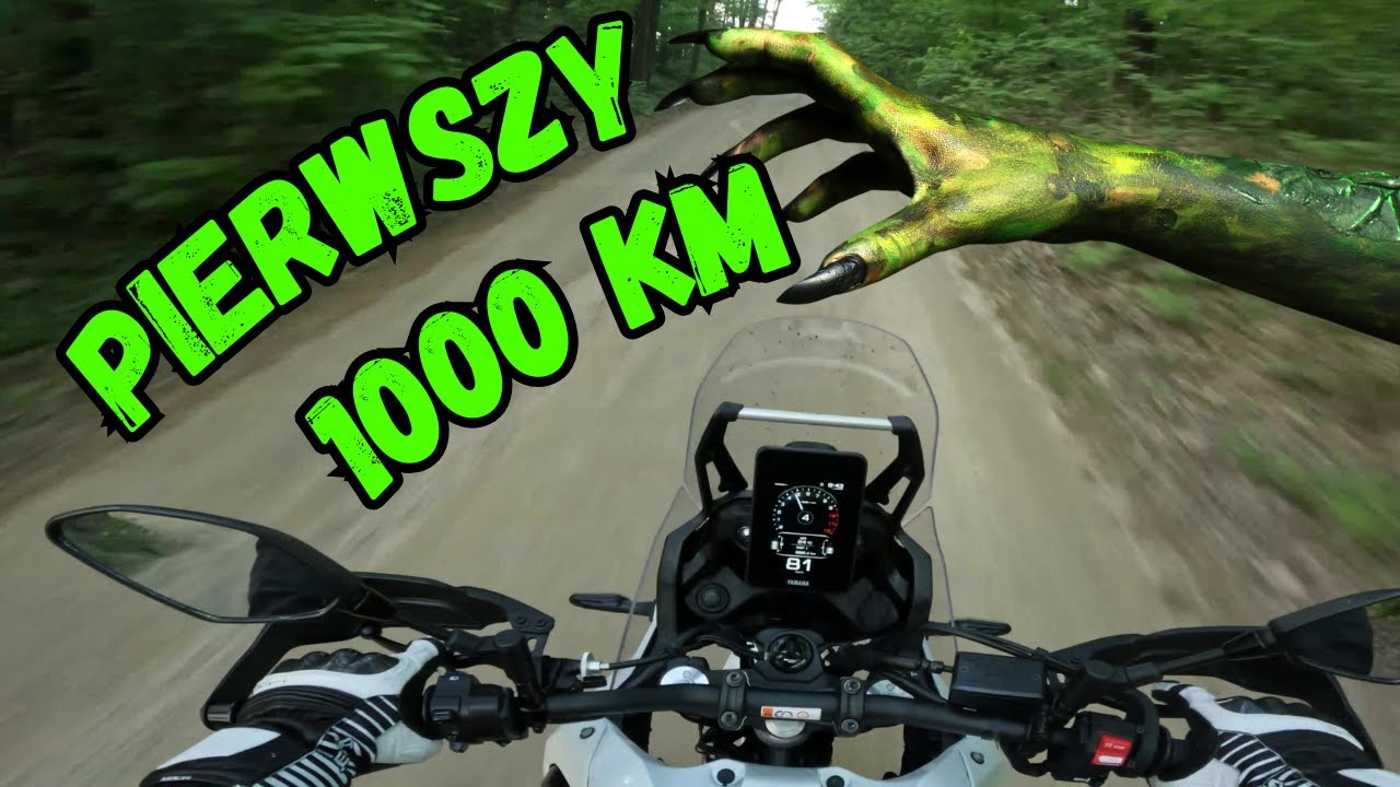 Pierwszy tysiąc km przygody Tenerki Yamaha Tenere 700 Rally