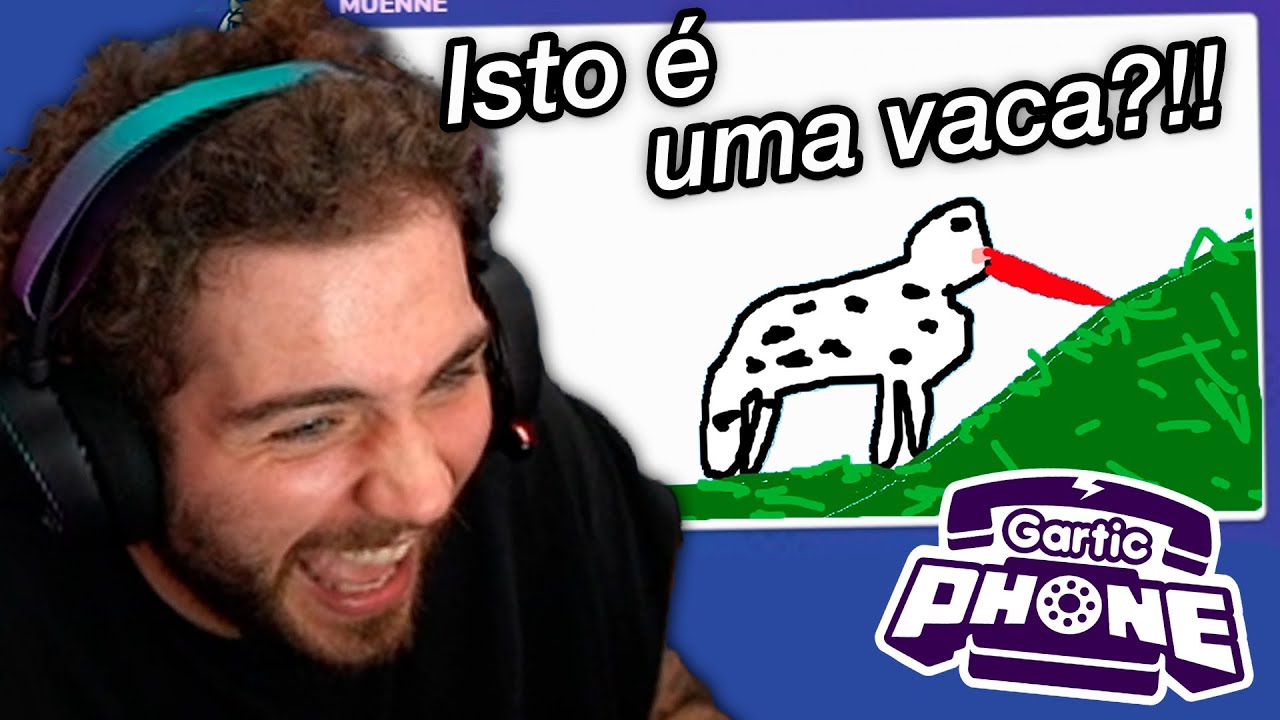 wuant jogando GARTIC PHONE com o chat #3