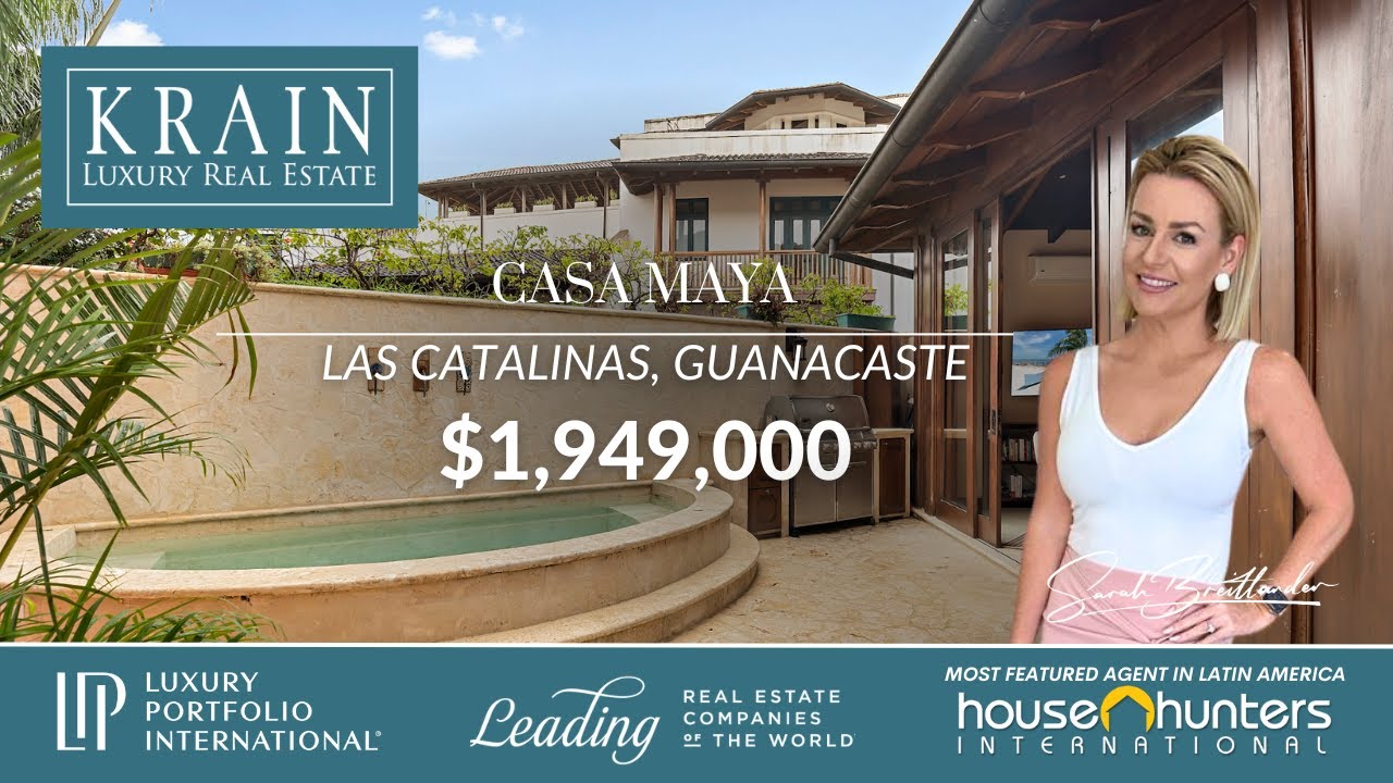 Touring a Old World Charm & 1-Min Walk to Beach House in Las Catalinas
