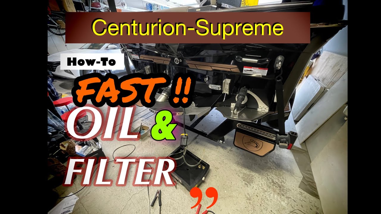 FAST Centurion/Supreme Oil & Filter Change!