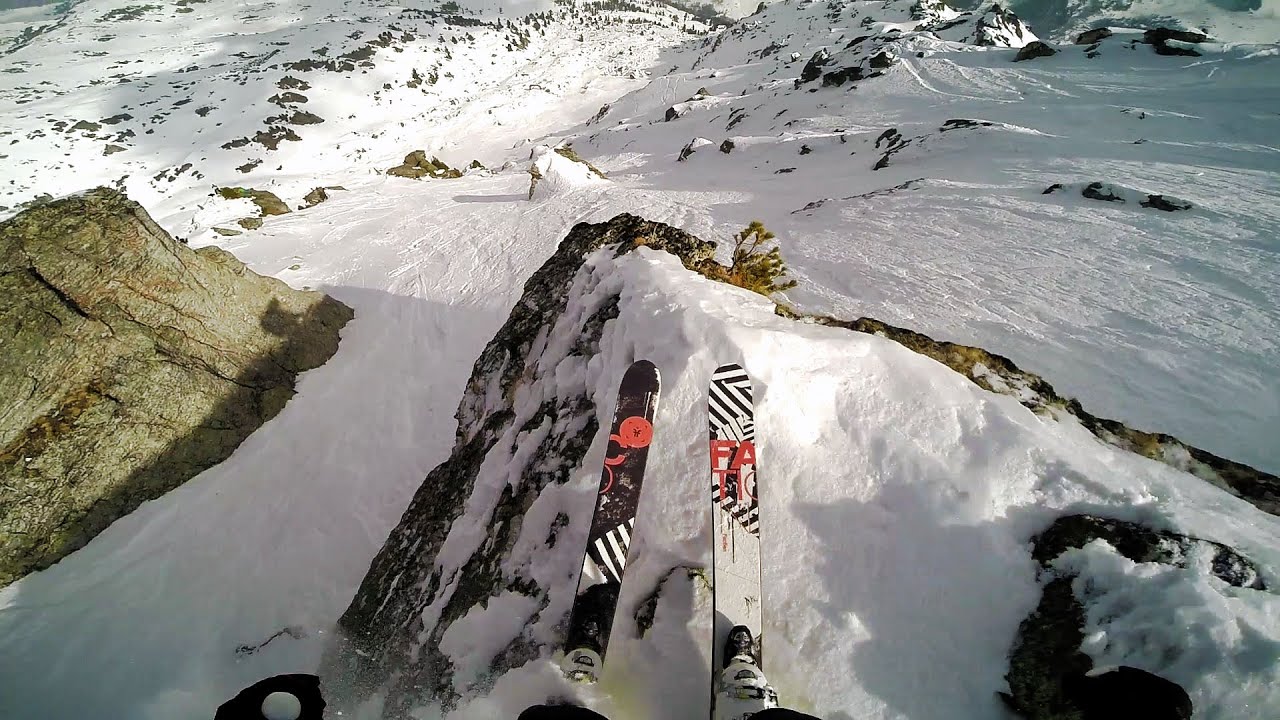 Freeride World Qualifier 4* Nendaz Freeride 2cd Snowboard 4th Ski Mickael Bimboes