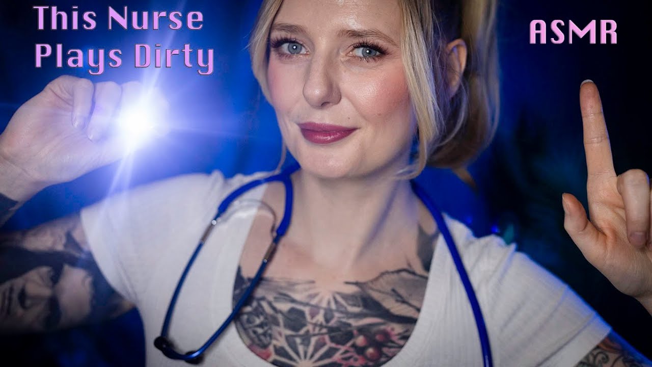 ASMR Flirty Nurse Has No Boundaries | Personal Attention, Teasing, Gloves