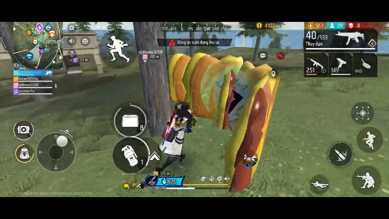 Đi Team Ghép Leo Top 1 Sever Free Fire