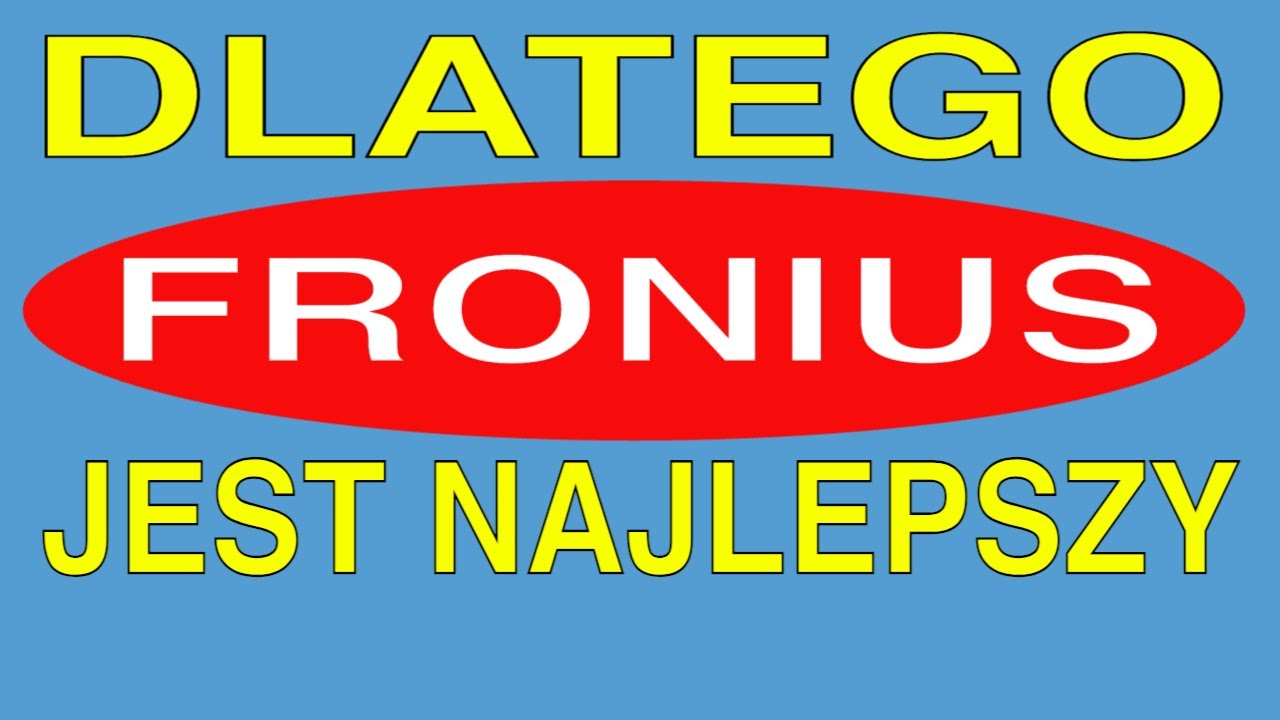 FRONIUS - Kr&oacute;l jest tylko jeden.