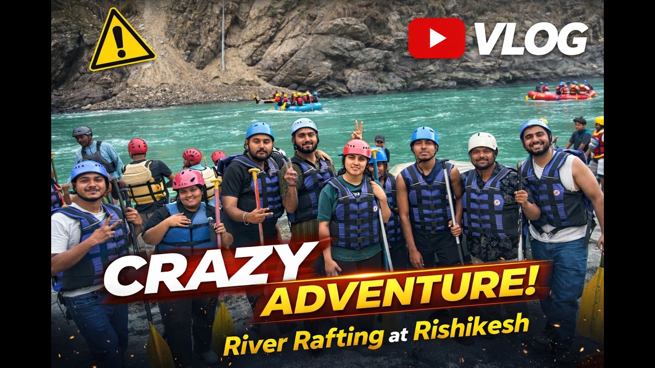 Rishikesh River Rafting Gone Wrong 😱 | River Rafting | First Vlog