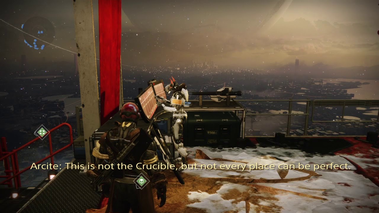 Idle Dialogue, Tower Courtyard | Arcite 99-40: 